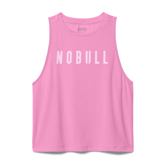 NOBULL Women's Soft Pink NOBULL Muscle Tank Top
