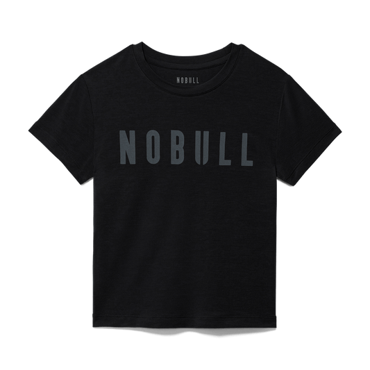 NOBULL Women's Black NOBULL Fitted Tee