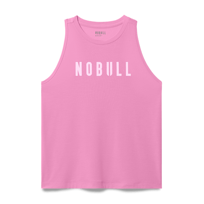 NOBULL Women's Soft Pink NOBULL High-Neck Tank