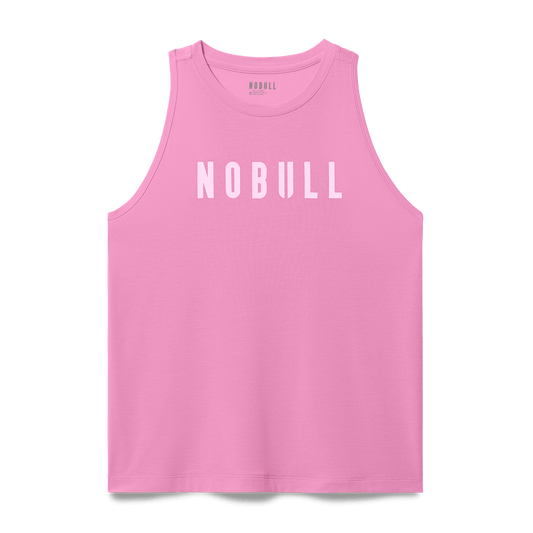 NOBULL Women's Soft Pink NOBULL High-Neck Tank