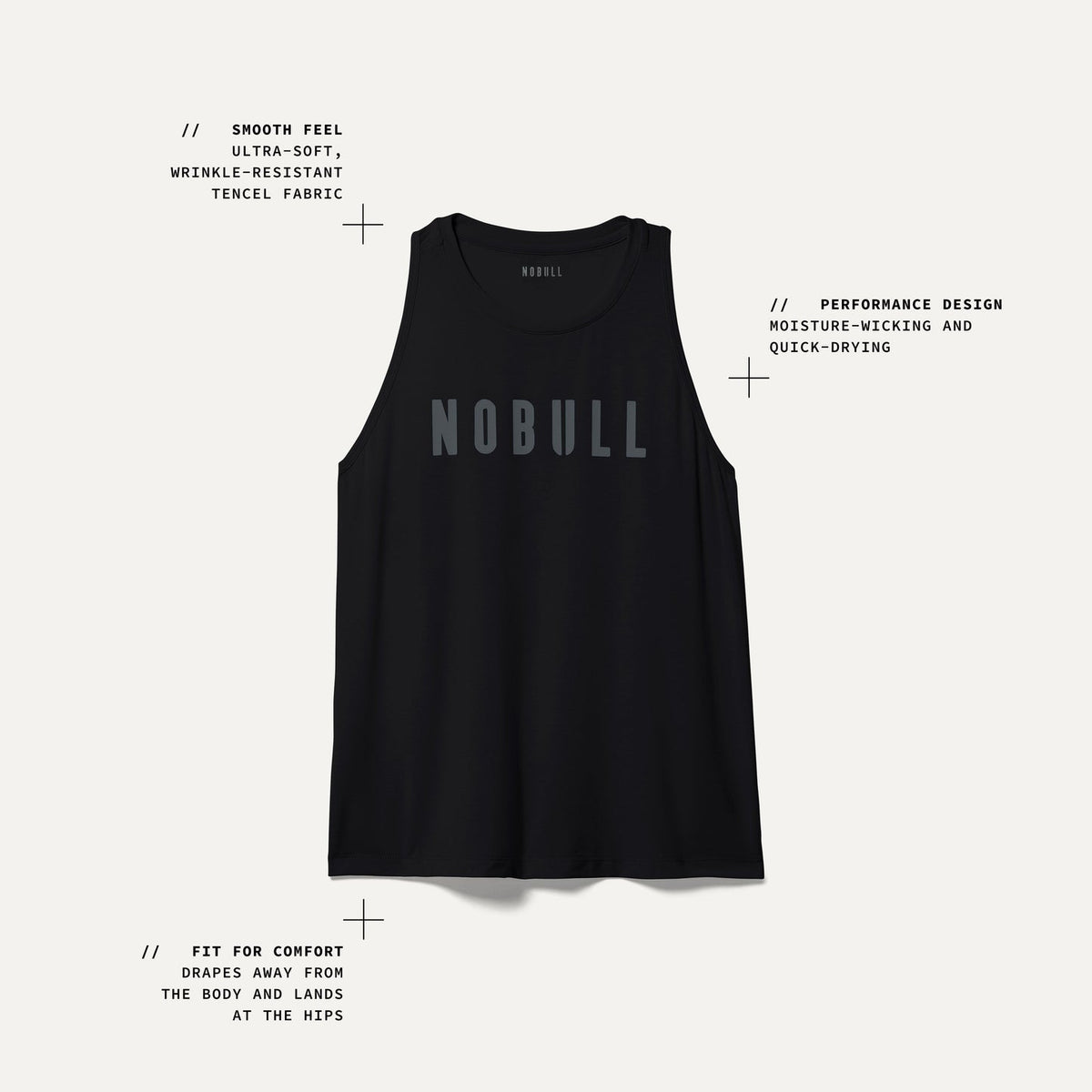 NOBULL Women's Aqua Wash NOBULL High-Neck Tank