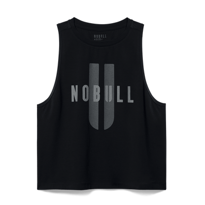 NOBULL Women's Black NOBULL U Muscle Tank Top
