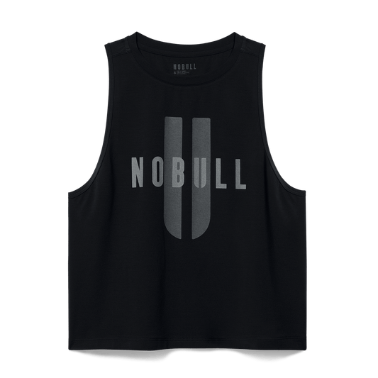 NOBULL Women's Black NOBULL U Muscle Tank Top