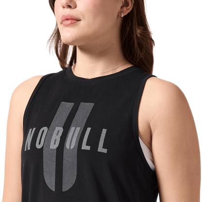 NOBULL Women's Black NOBULL U Muscle Tank Top