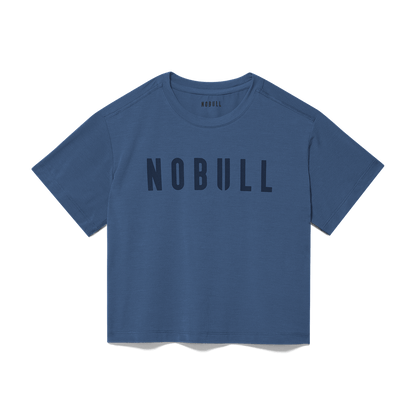 NOBULL Women's Coastal Blue NOBULL Boxy Tee