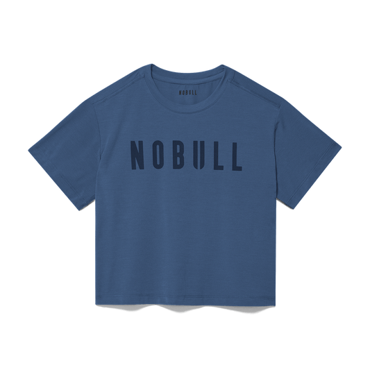 NOBULL Women's Coastal Blue NOBULL Boxy Tee
