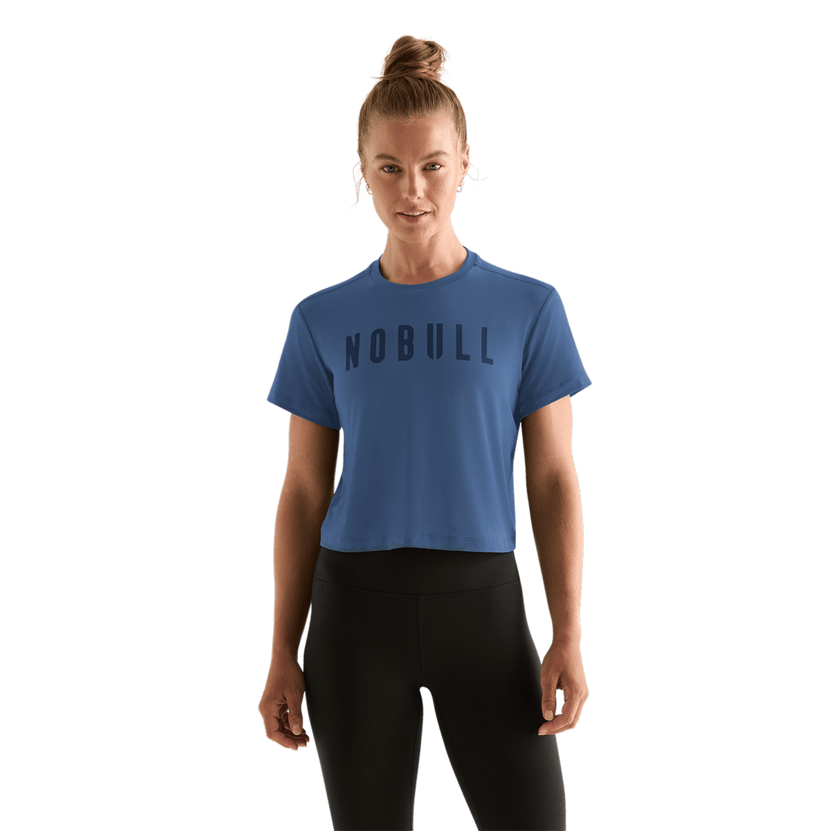 NOBULL Women's Coastal Blue NOBULL Boxy Tee