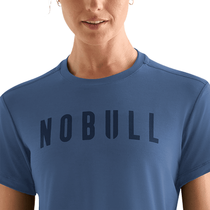 NOBULL Women's Coastal Blue NOBULL Boxy Tee