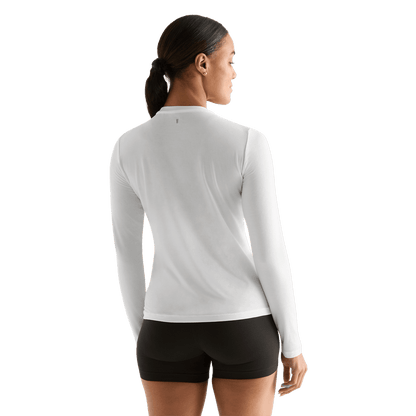 NOBULL Women's White NOBULL Long Sleeve Tee