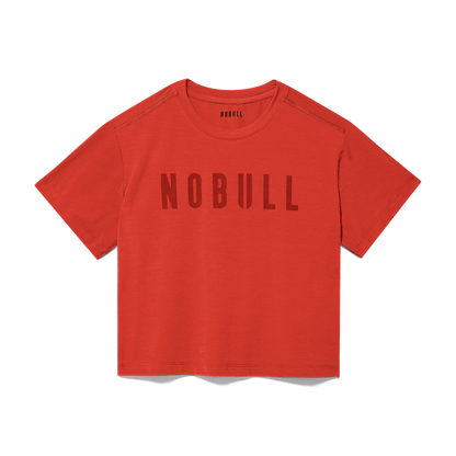 NOBULL Women's Crimson NOBULL Boxy Tee