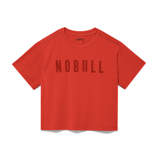 NOBULL Women's Crimson NOBULL Boxy Tee