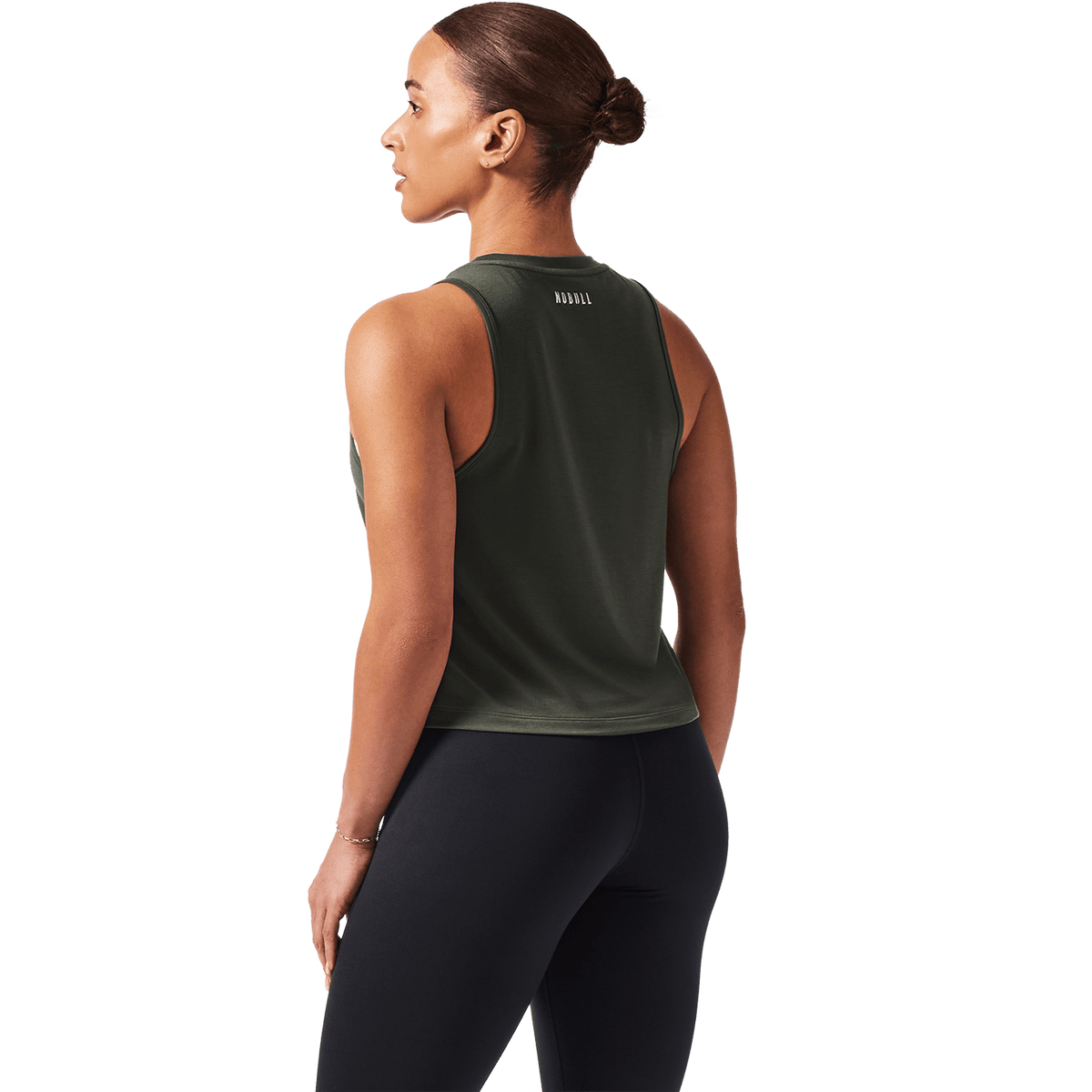 NOBULL Women's Dark Army NOBULL U Muscle Tank Top
