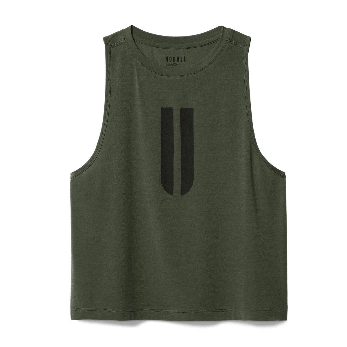 NOBULL Women's Dark Army U Muscle Tank Top