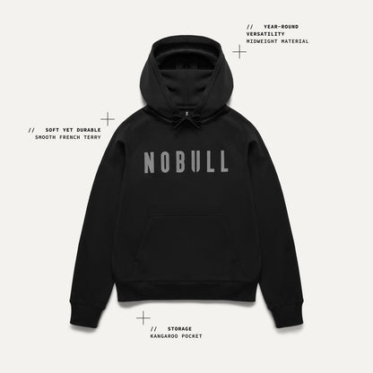 NOBULL Women's Black NOBULL Hoodie