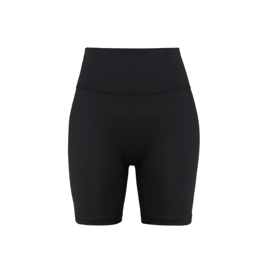 NOBULL Women's Black U High-Rise Matte Short 6"