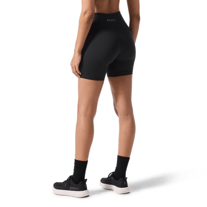 NOBULL Women's Black U High-Rise Matte Short 6"