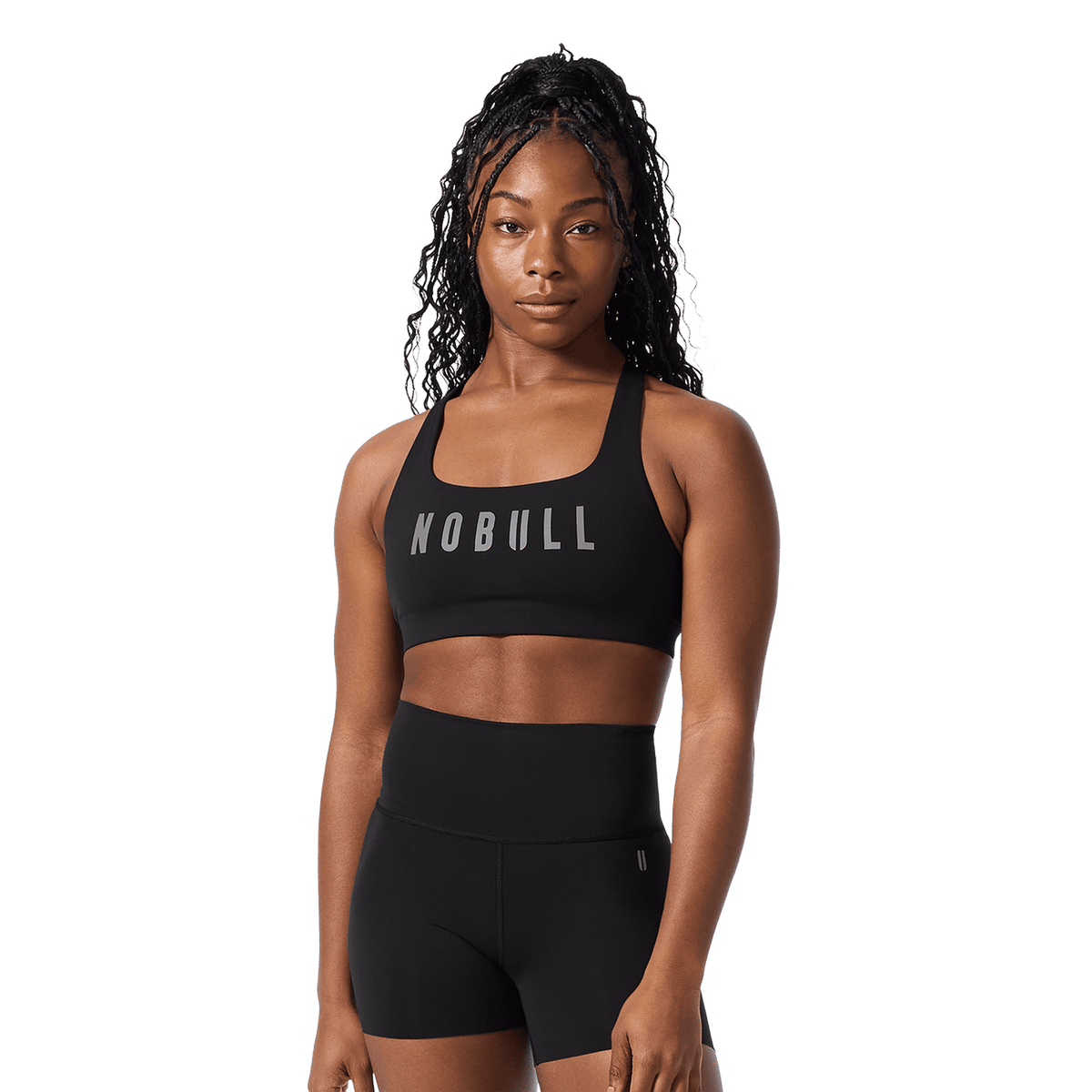 NOBULL Black NOBULL Drive Racerback Sports Bra
