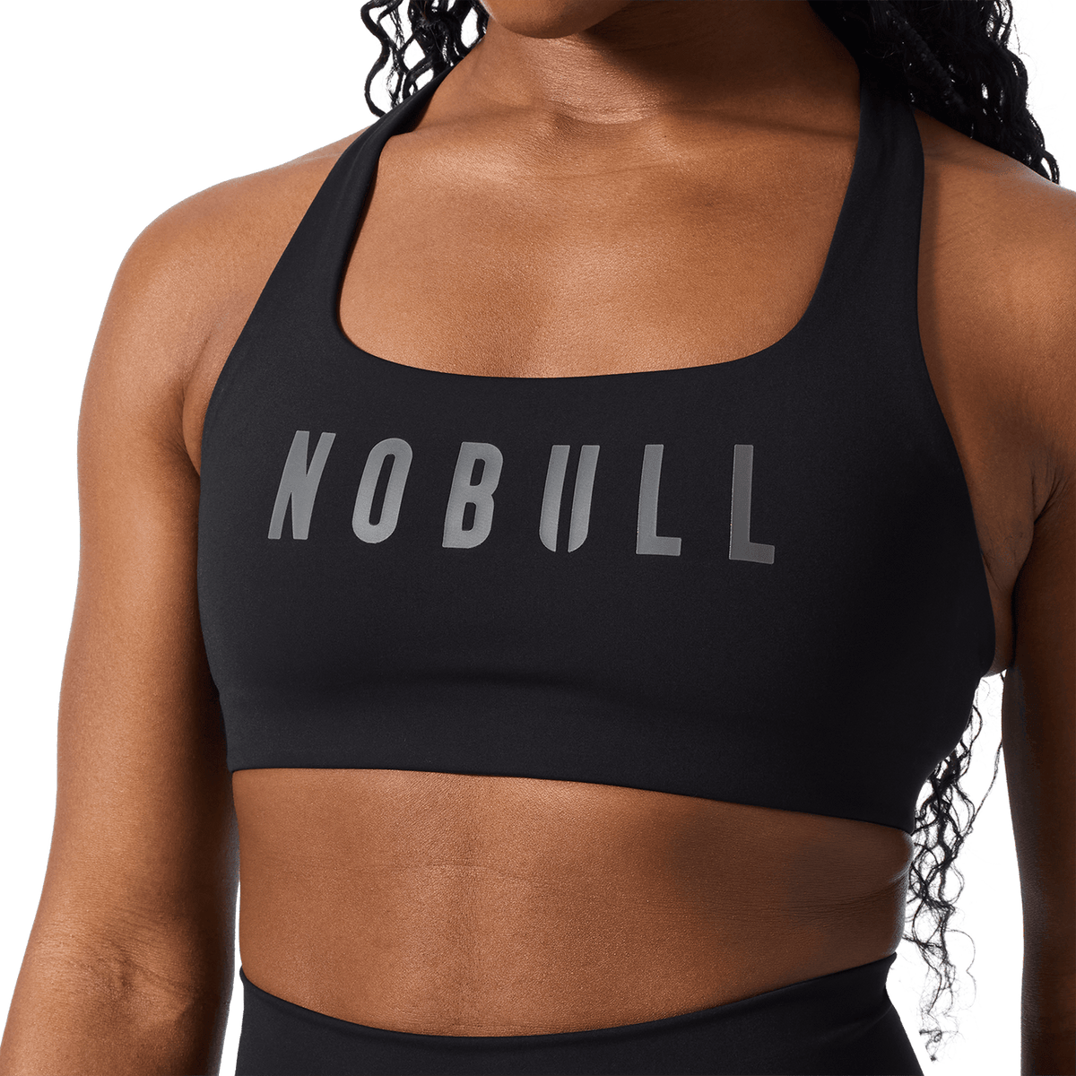NOBULL Black NOBULL Drive Racerback Sports Bra