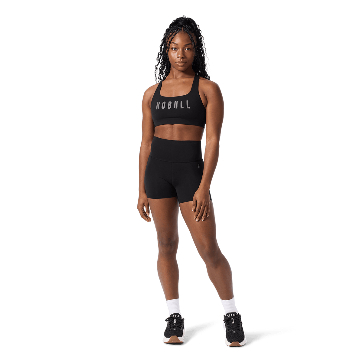NOBULL Black NOBULL Drive Racerback Sports Bra