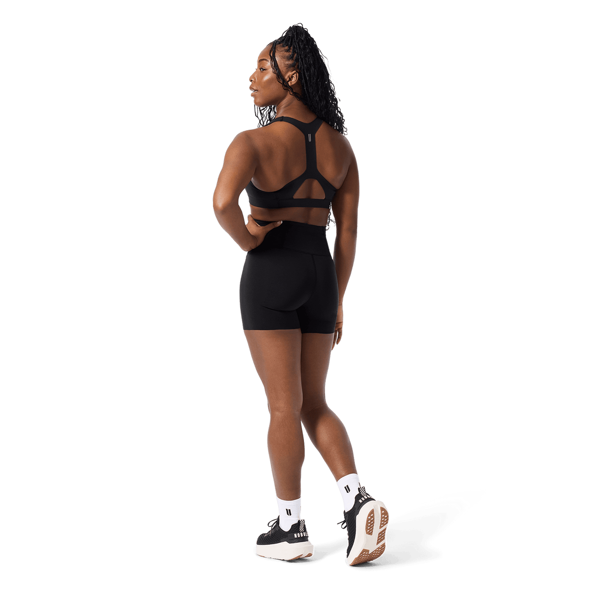 NOBULL Black NOBULL Drive Racerback Sports Bra