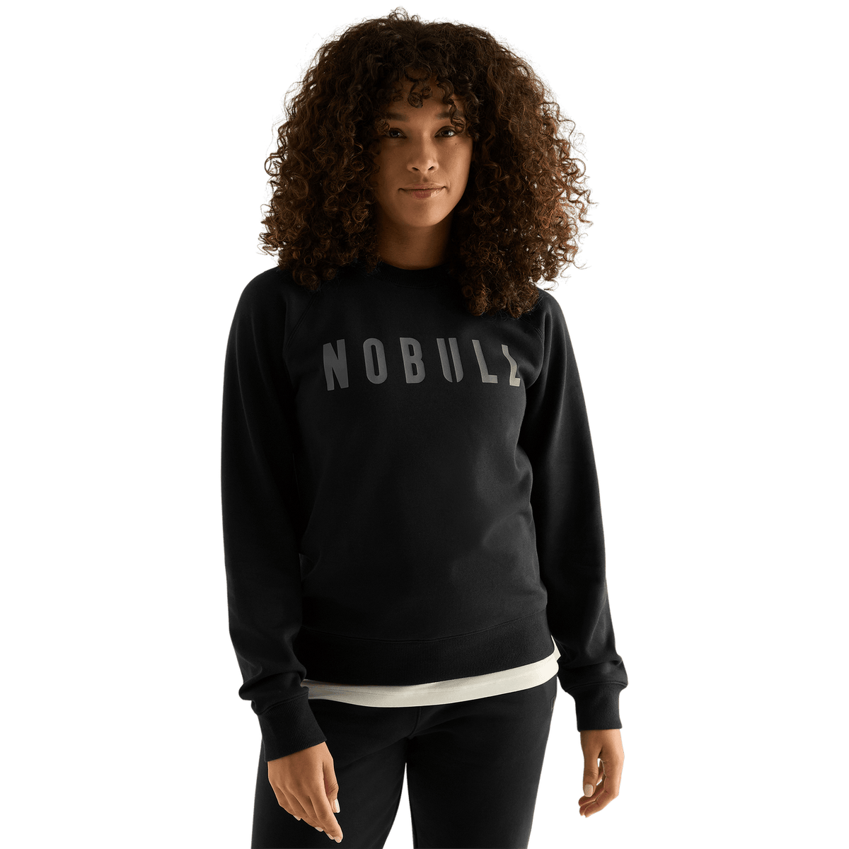 NOBULL Women's Black NOBULL Crew