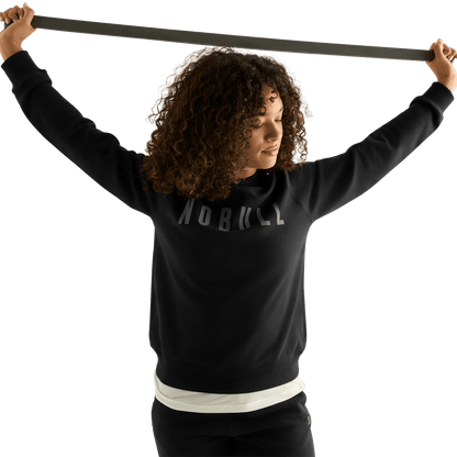 NOBULL Women's Black NOBULL Crew