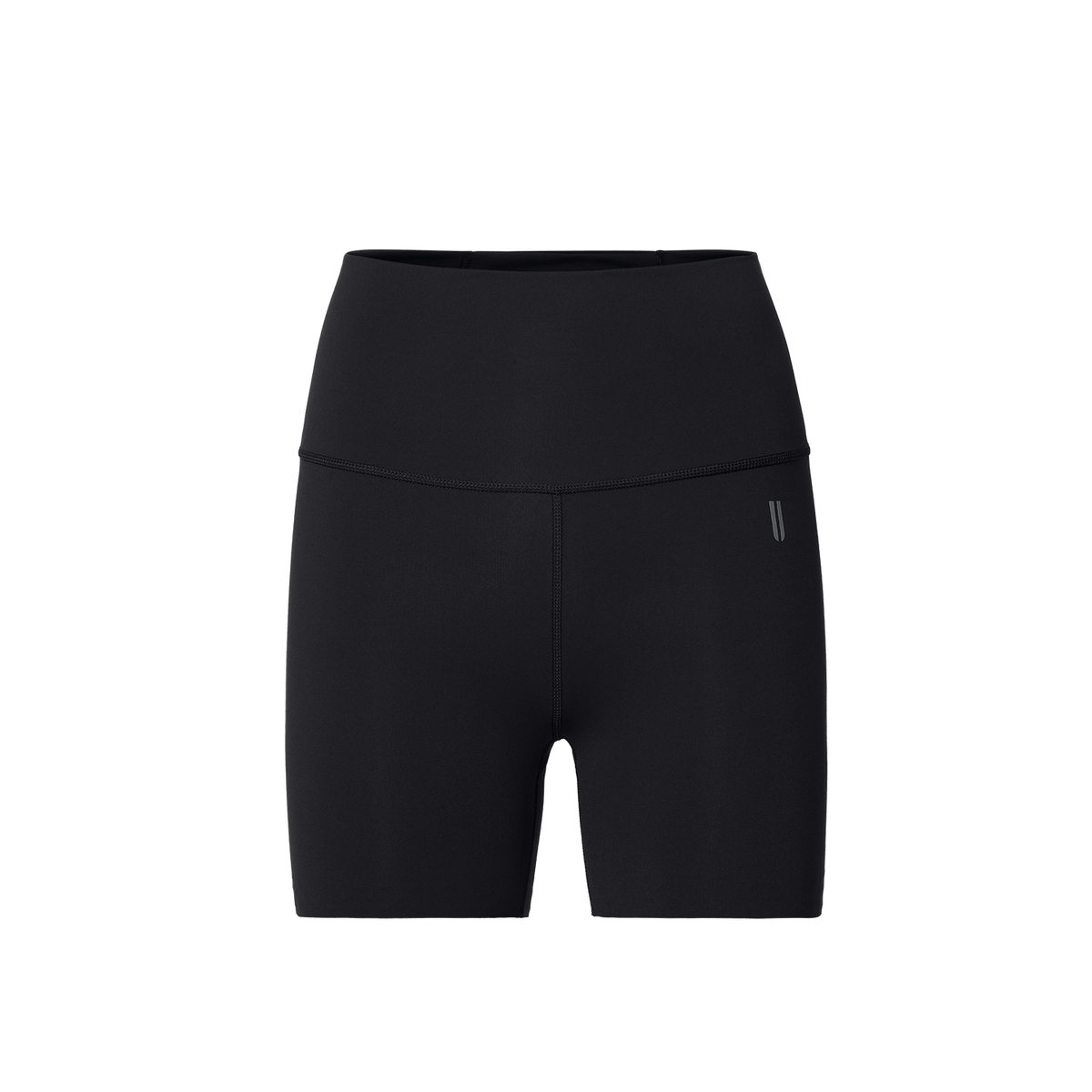 NOBULL Women's Black High-Rise Drive Short 4"