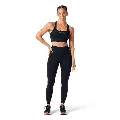 NOBULL Women's Black High-Rise Drive Tight 25"