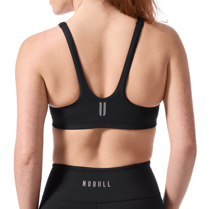 NOBULL Black NOBULL Matte Square Neck Sports Bra
