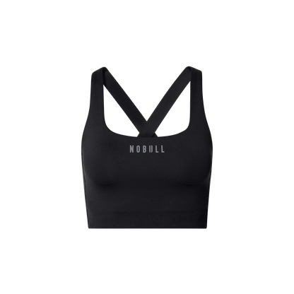 NOBULL Black NOBULL Drive Longline Sports Bra