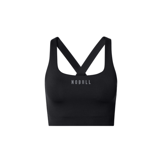 NOBULL Black NOBULL Drive Longline Sports Bra