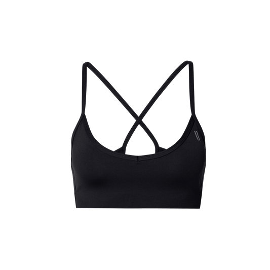 NOBULL Black Drive Thin Strap Sports Bra