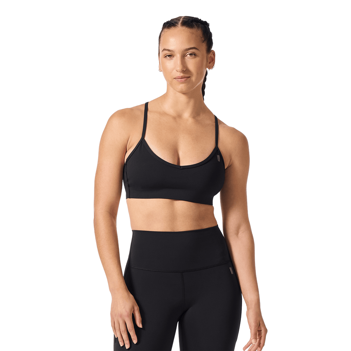 NOBULL Black Drive Thin Strap Sports Bra