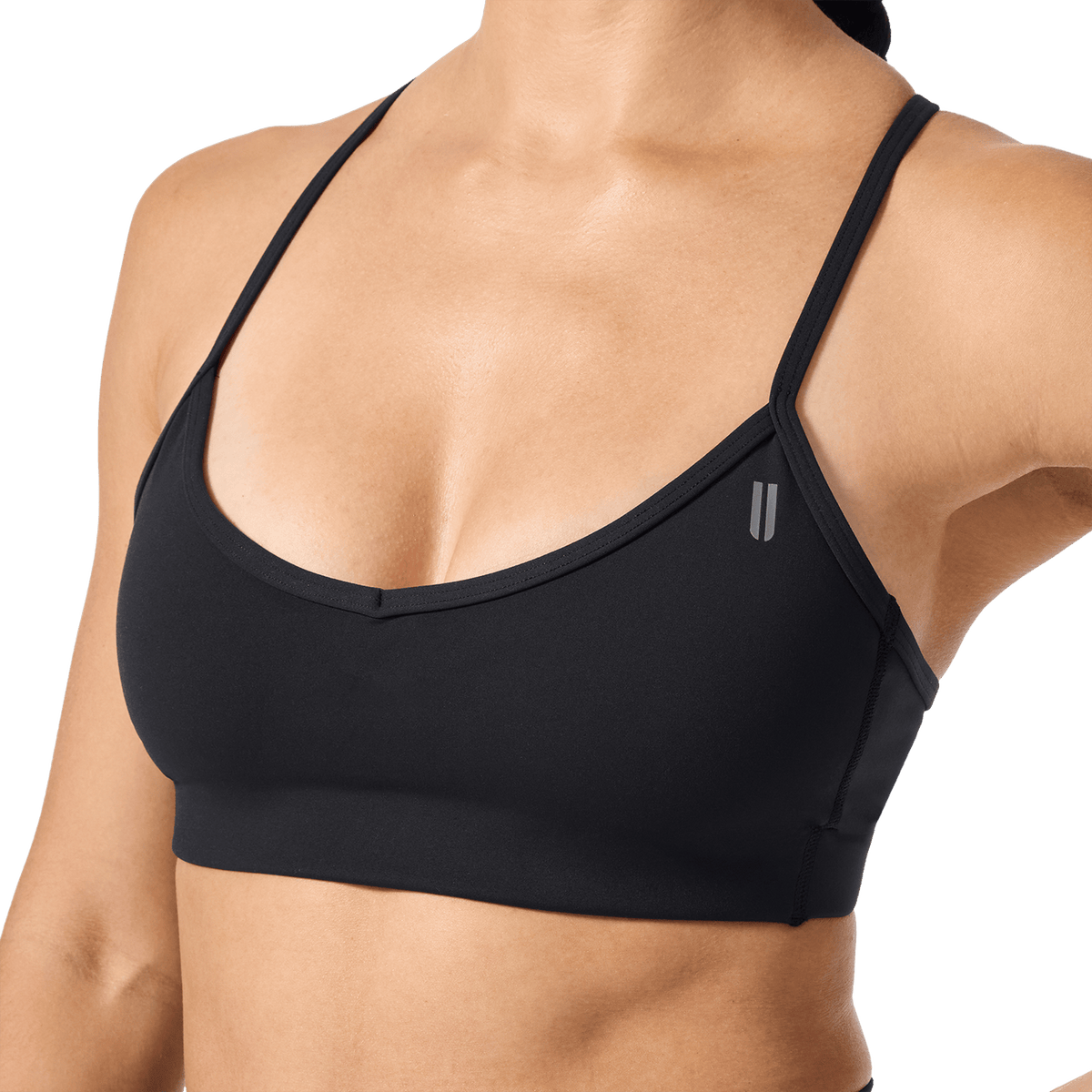 NOBULL Black Drive Thin Strap Sports Bra