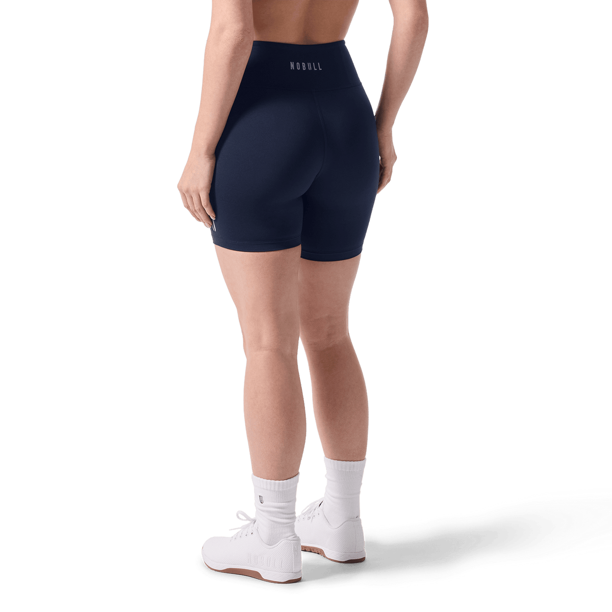 NOBULL Women's Night Navy U High-Rise Matte Short 6"