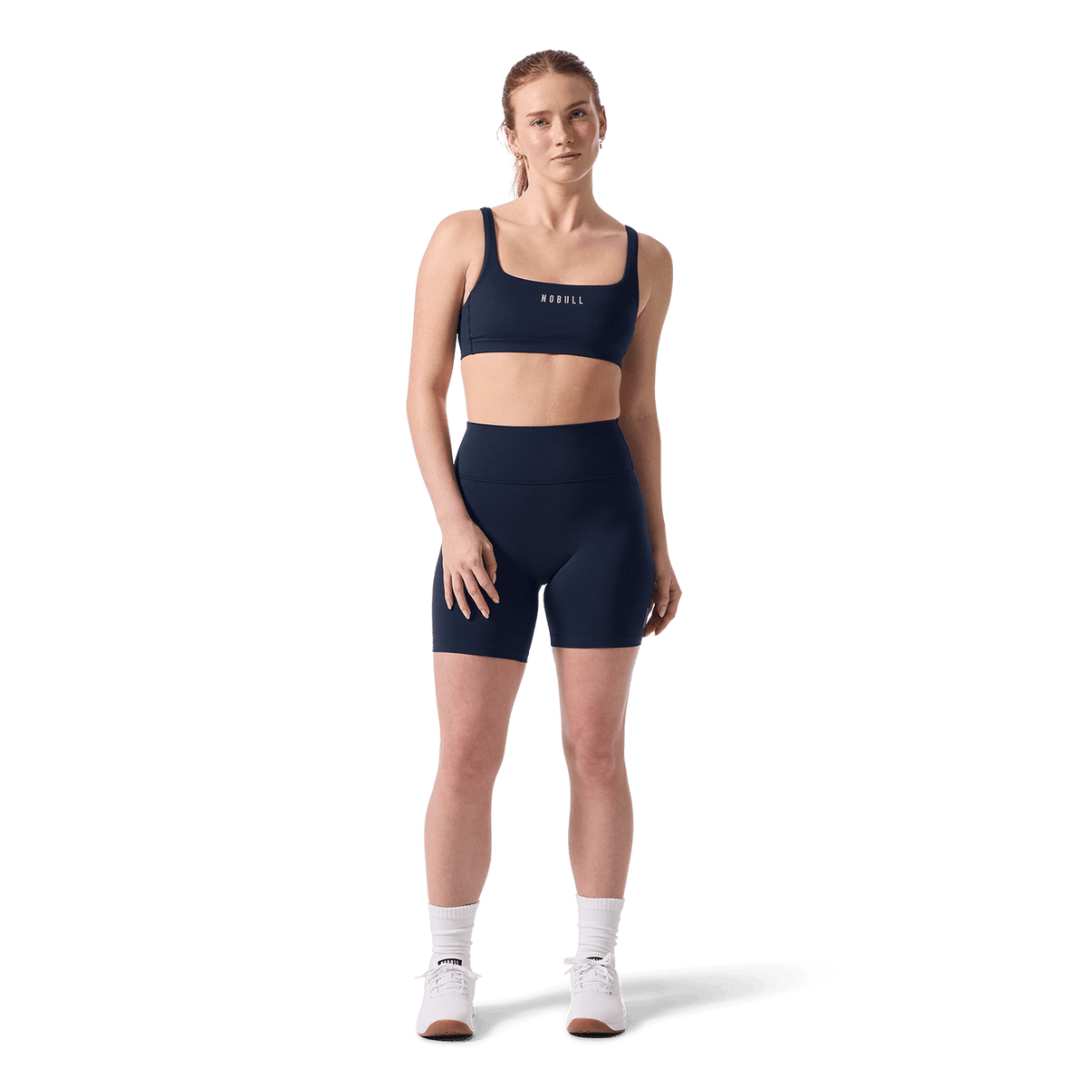 NOBULL Women's Night Navy U High-Rise Matte Short 6"