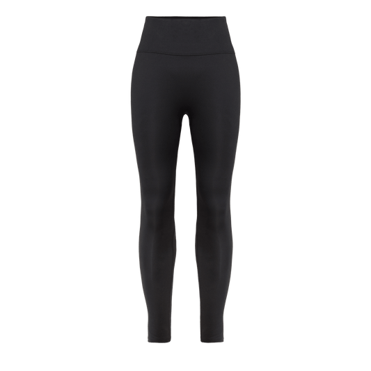 NOBULL Women's Black U High-Rise Matte Tights 25"