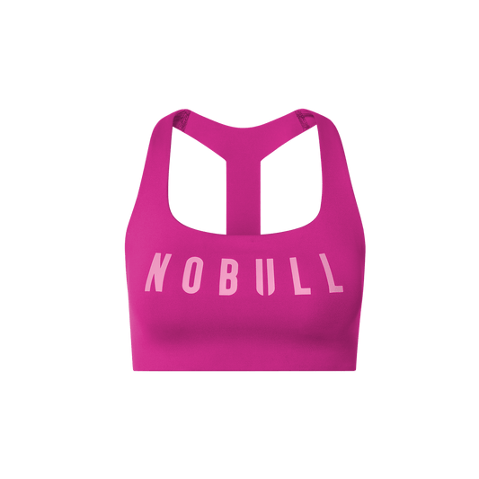 NOBULL Vivid Fuchsia NOBULL Drive Racerback Sports Bra