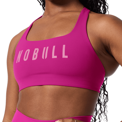 NOBULL Vivid Fuchsia NOBULL Drive Racerback Sports Bra