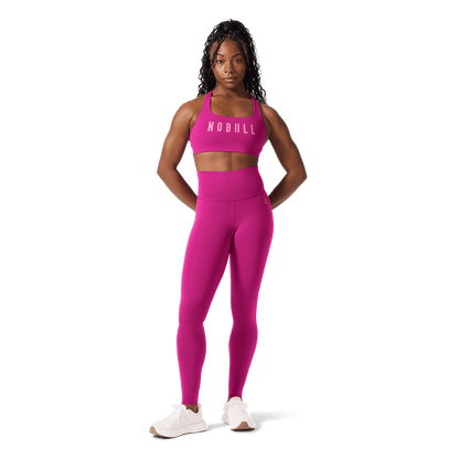 NOBULL Vivid Fuchsia NOBULL Drive Racerback Sports Bra