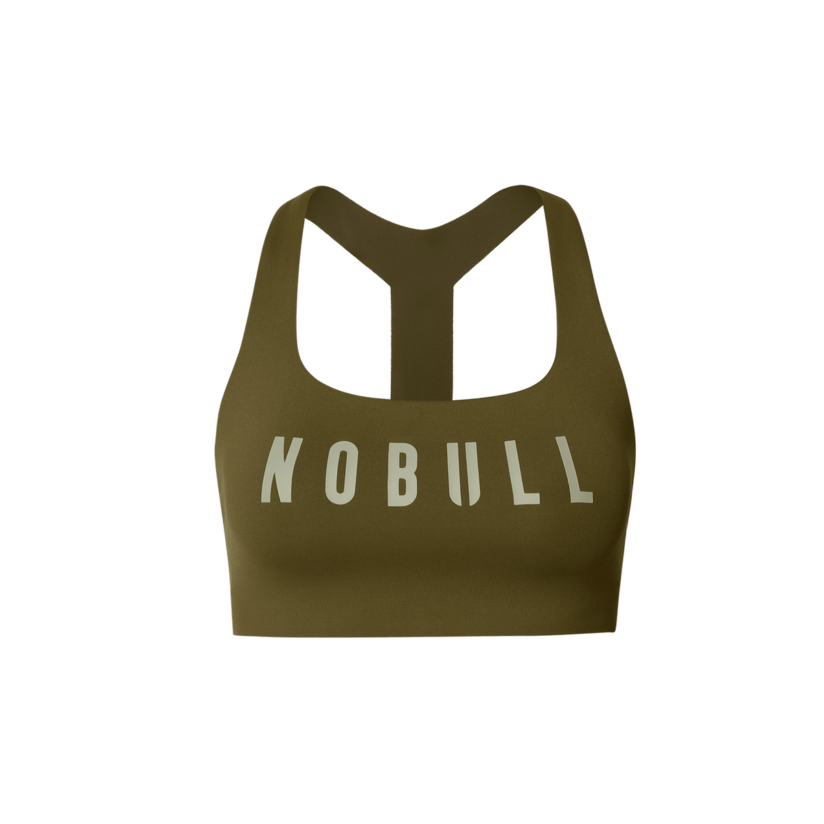 NOBULL Tactical Green NOBULL Drive Racerback Sports Bra