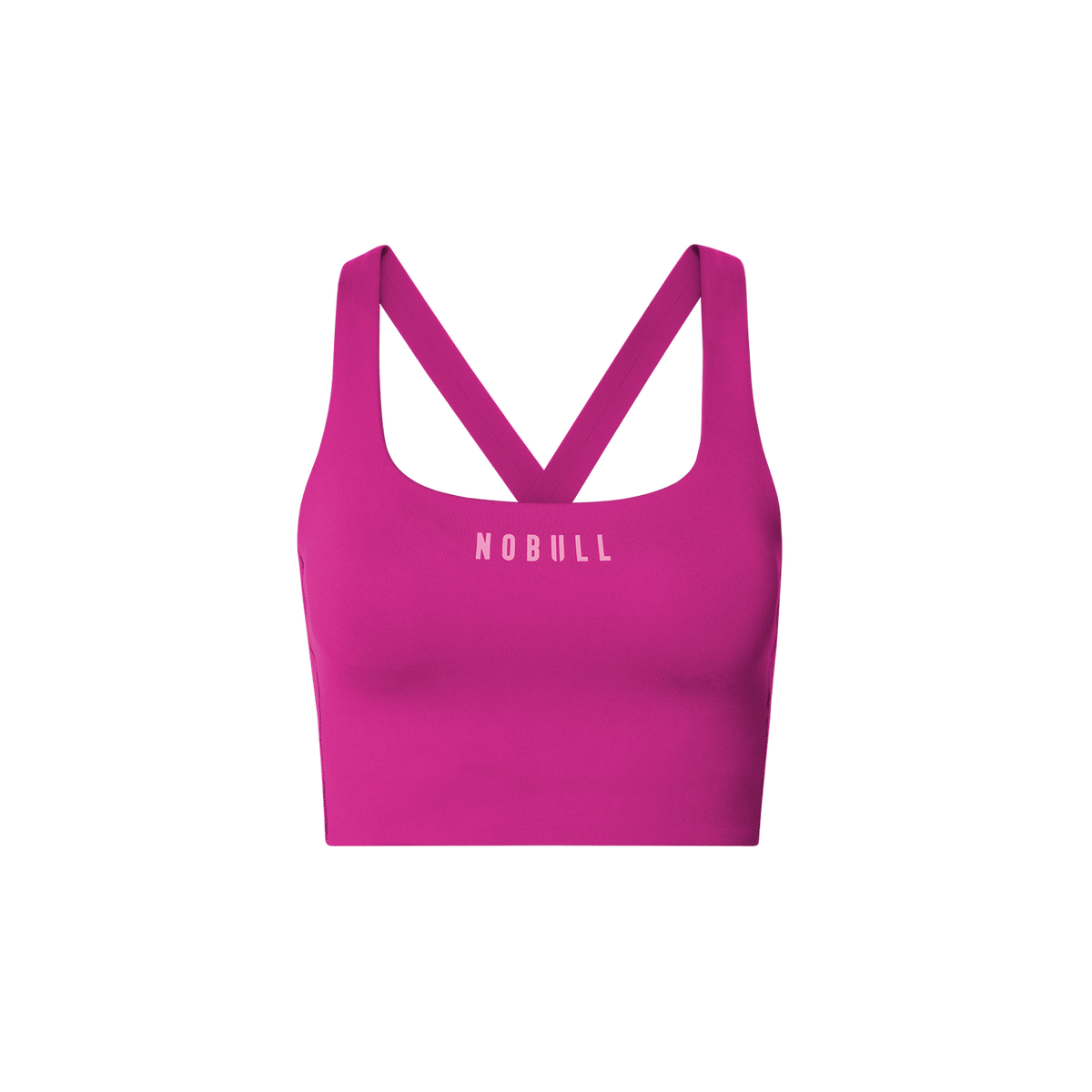 NOBULL Vivid Fuchsia NOBULL Drive Longline Sports Bra