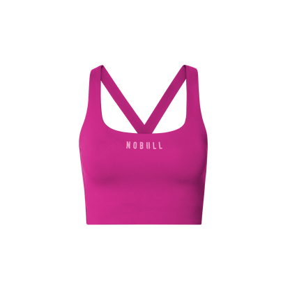 NOBULL Vivid Fuchsia NOBULL Drive Longline Sports Bra