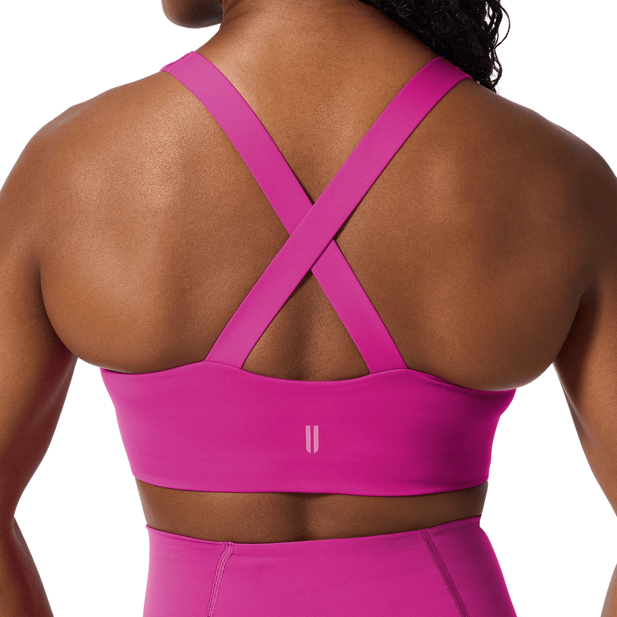 NOBULL Vivid Fuchsia NOBULL Drive Longline Sports Bra