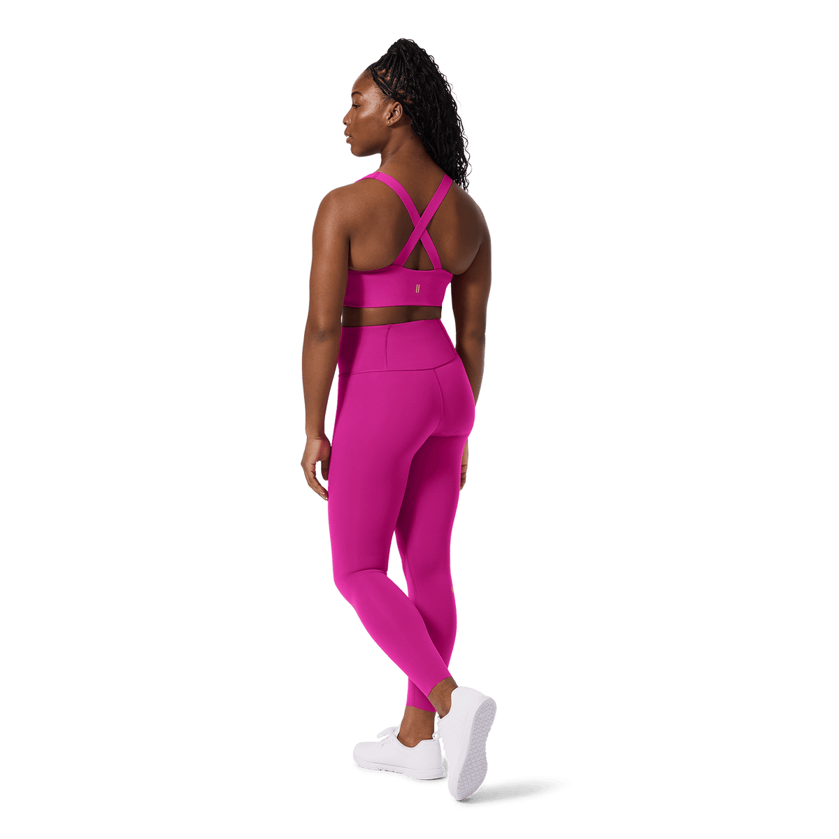NOBULL Vivid Fuchsia NOBULL Drive Longline Sports Bra