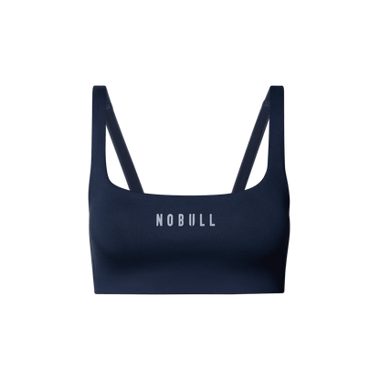 NOBULL Night Navy NOBULL Matte Square Neck Sports Bra