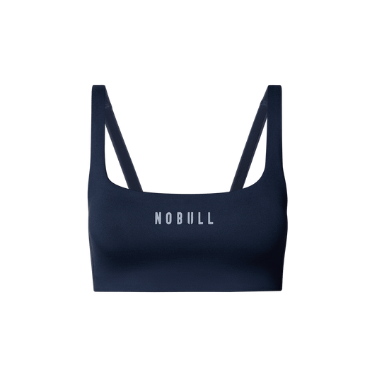 NOBULL Night Navy NOBULL Matte Square Neck Sports Bra
