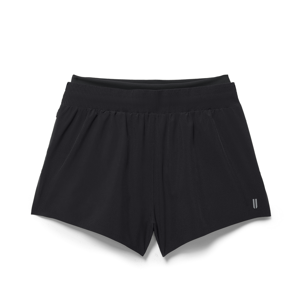NOBULL Women's Black Drive 2-in-1 Short 3"