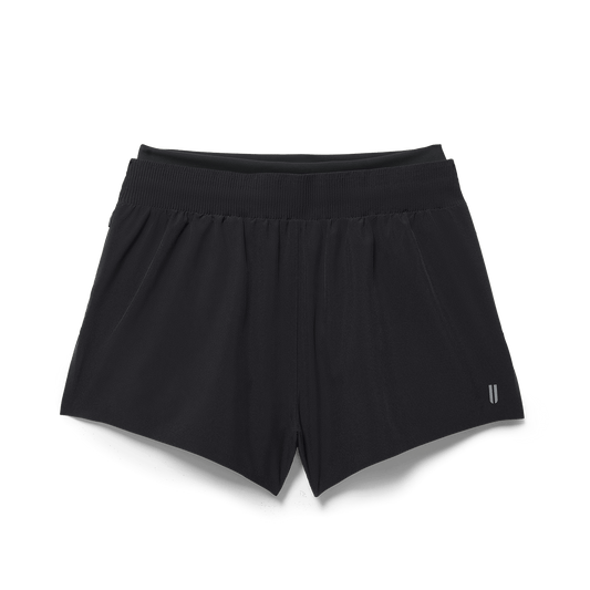NOBULL Women's Black Drive 2-in-1 Short 3"
