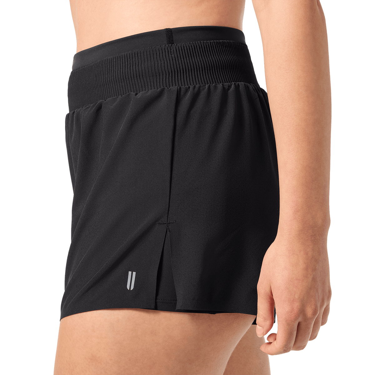 NOBULL Women's Black Drive 2-in-1 Short 3"